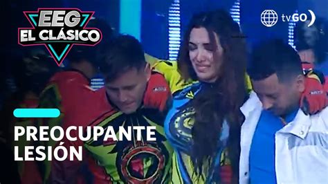 EEG El Clásico Rosangela Espinoza sufrió una preocupante lesión HOY