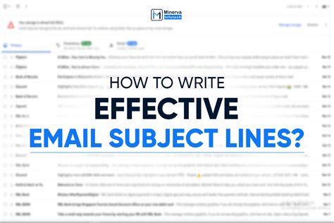 5 Tips To Write Effective Email Subject Lines