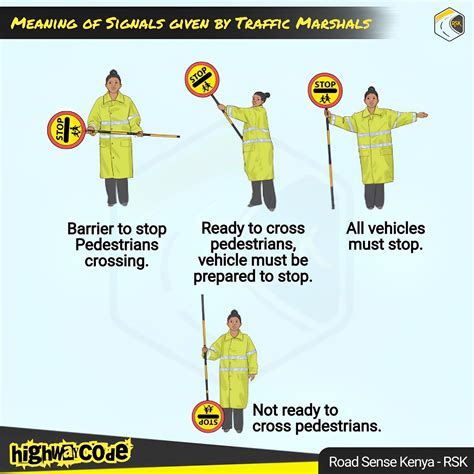 Road Sense Kenya RSK On Twitter TrafficSignals Meaning Of Signals