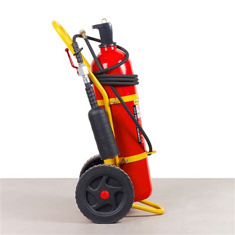 50kg Abs Co2 Wheeled Fire Extinguisher Singapore Fire Guard