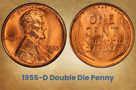 1955 Double Die Penny Coin Value: How Much Is It Worth? - CoinValueLookup