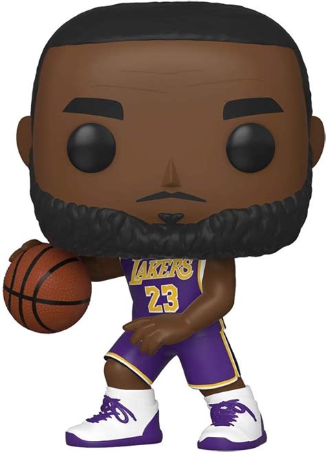 Boneco NBA Lebron James Los Angeles Lakers Pop Funko 66 SUIKA