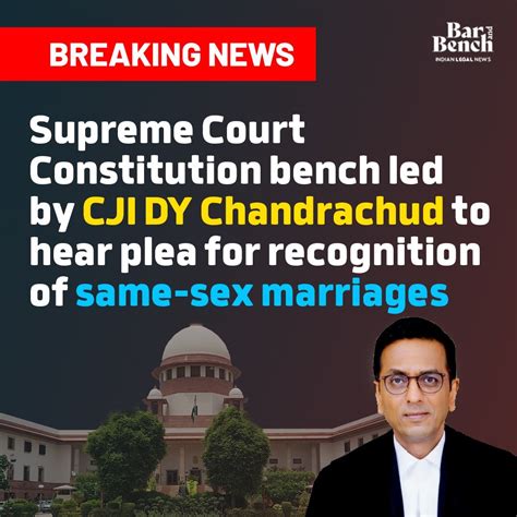 Bar And Bench On Twitter [breaking] Supreme Court Constitution Bench