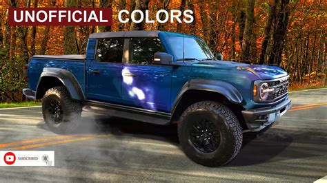 2024 Ford Bronco Raptor CGI Pickup Truck Seems Ready For A Jeep