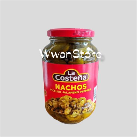 Jual La Costena Nancos Picklee Jalapeno 440gr Shopee Indonesia