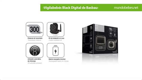 Vigilabeb S Basbau Black Digital Mundobebes Net Youtube