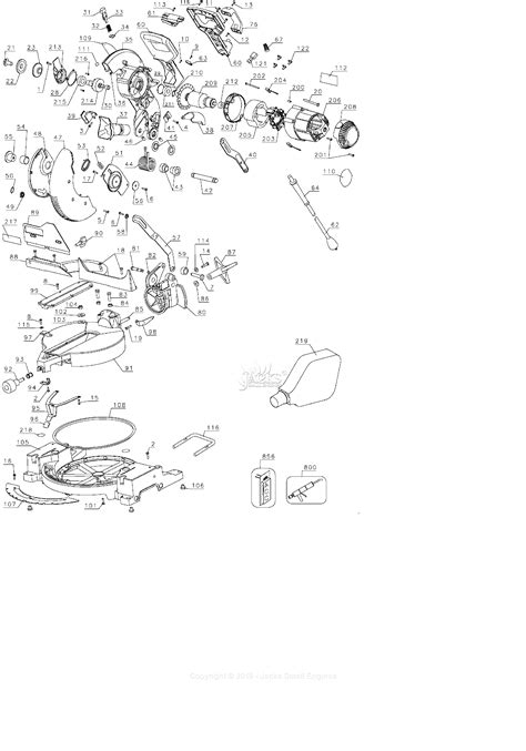 Dewalt DW703 TYPE Parts Diagram For DEFAULT