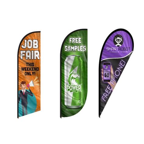 Replacement Custom Backpack Flag | Event Advertising Banner