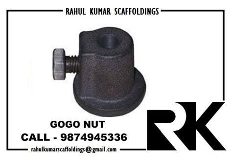 Mild Steel Round Scaffolding Gogo Nut Size 10 Mm Black At Rs 16