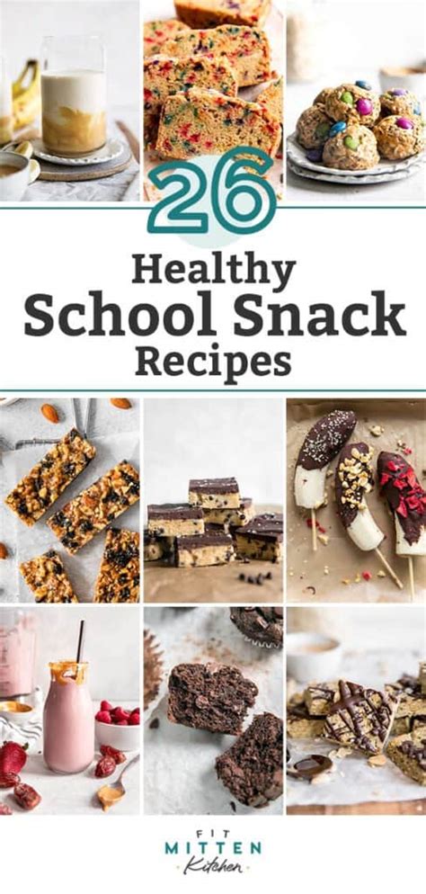 Healthy School Snacks • Fit Mitten Kitchen