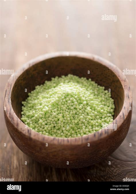 Green Sago Pearls Stock Photo Alamy