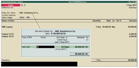 Maintaining Bill Wise Details Of All Receivable And Payable Of Bills In