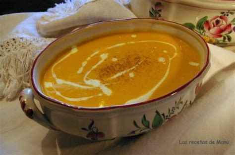 Las recetas de Manu VELOUTÉ DE CALABAZA