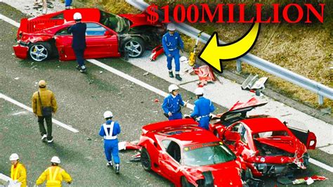 The Most Expensive Car Crashes The World Has Ever Seen Youtube