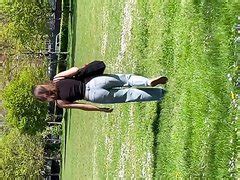 Sexy Brunette Walking In Jeans ThisVid