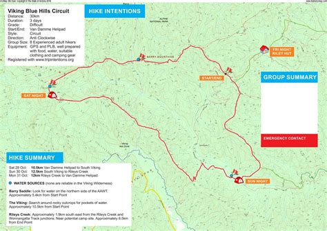 Hike safely: Leave a map before you start hiking