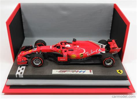 BBR MODELS BBR181805CANSH Scale 1 18 FERRARI F1 SF71H N 5 WINNER