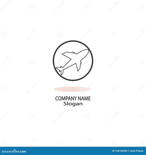 Plane Logo Vector Illustration Design Template Icon Stock Vector Illustration Of Plane