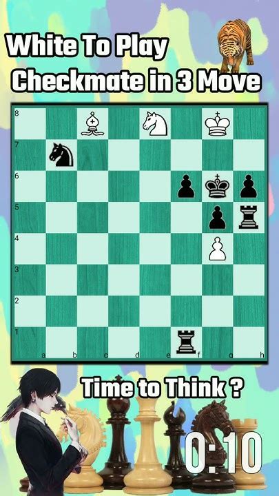 White To Play Chess Puzzle Checkmate In 3 Move Beauty Master Piece