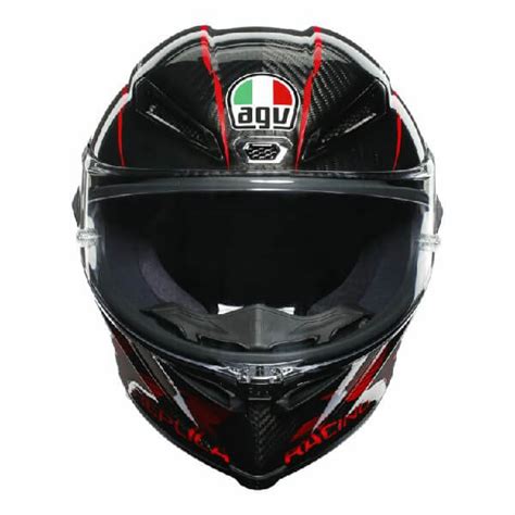 AGV Pista GP RR Performance Matt Carbon Red Full Face Helmet Custom