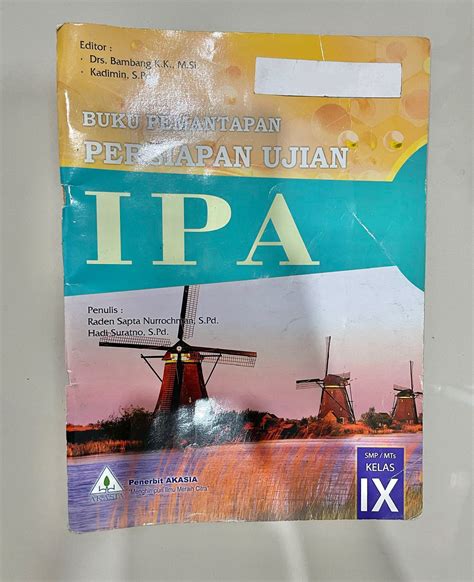 Buku Pemantapan Persiapan Ujian Ipa Kelas Ix Akasia Buku Alat Tulis