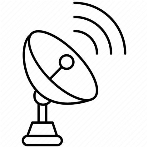 Satellite Dish Antenna Communications Icon Download On Iconfinder