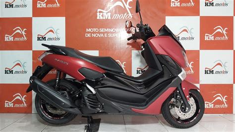 Yamaha Nmax 160 Abs 2020 Vermelha Km Motos Sua Loja De Motos Semi Novas