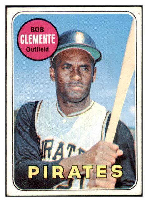 1969 TOPPS 50 ROBERTO CLEMENTE PIRATES VG EX 468921 KYCARDS EBay