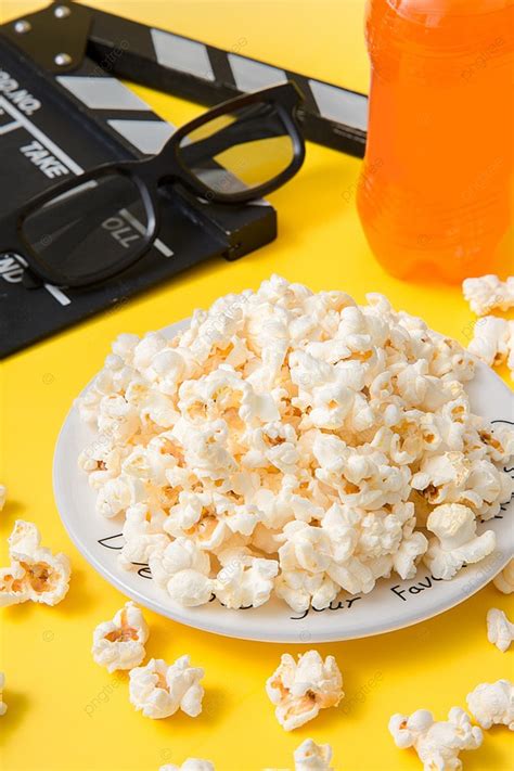 main photo  popcorn snacks background wallpaper image