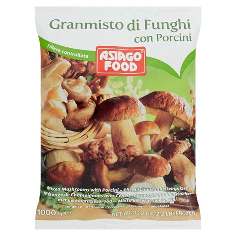 Granmisto Di Funghi Con Porcini Asiago Food Kg L Ecommerce Secondo