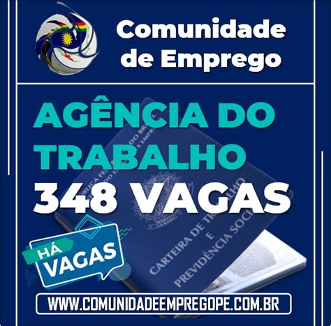 As Agências Do Trabalho De Pernambuco Ofertam 348 Vagas Nesta Quarta