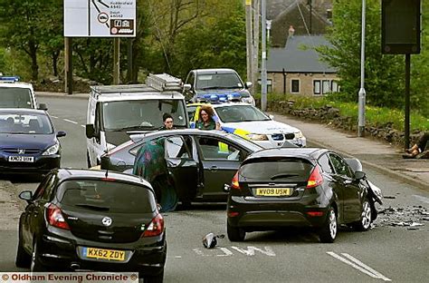 Oldham News News Headlines Woman Cut Free From Car Oldham Chronicle