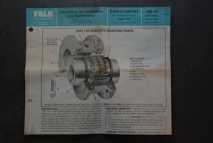 New Falk Type T Steelflex Coupling And Cover Grid Assembly