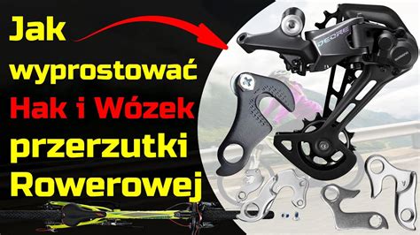 Jak wyprostować hak i wózek tylnej przerzutki rowerowej YouTube