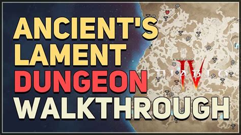 Ancient S Lament Walkthrough Diablo Youtube