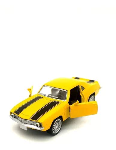 Carrinho Ferro Miniatura Esportivo Classico Carros Brinquedo Cor