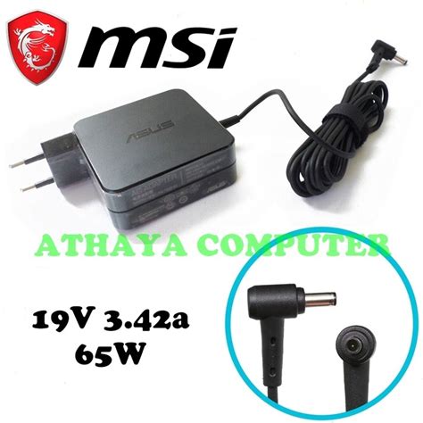 Jual Charger Adaptor Msi Modern V A Msi C M B M W