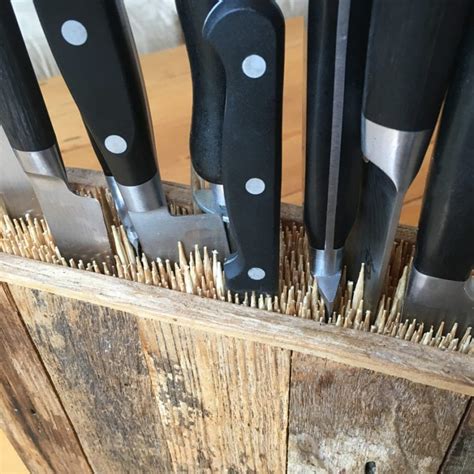 Diy Knife Storage Rack