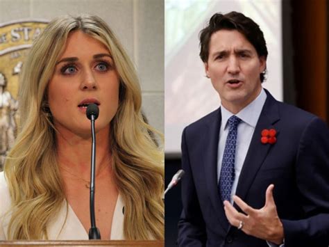 Riley Gaines BRUTALLY slams Justin Trudeau's policies, citing unfair advantage for trans ...