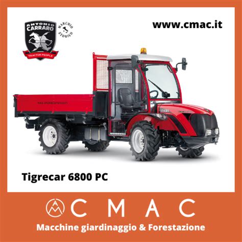 Trattore Antonio Carraro Tigrecar Pc Cmac