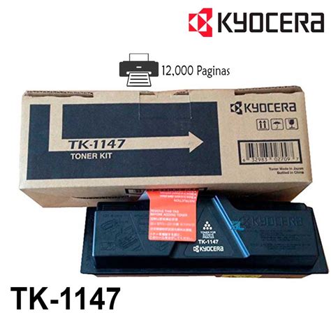 TONER KYOCERA TK 1147 NEGRA FS 1035MFP 12KPG