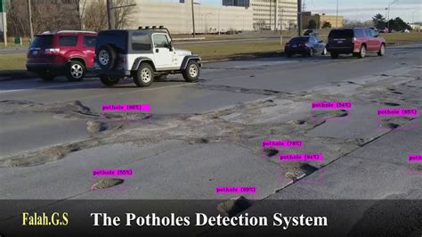 The Potholes Detection System Using Yolov Youtube