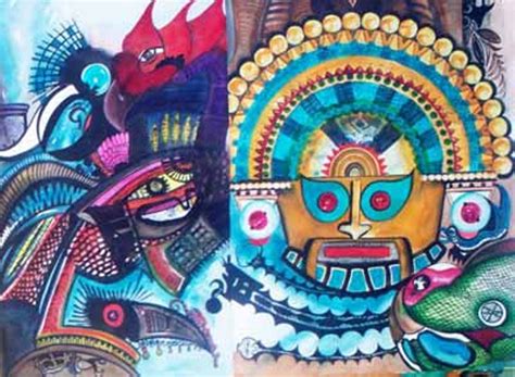 Art: Peru artist exhibits cultural, colorful art | See & Do | Creative ...