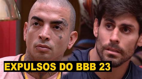 BBB23 MC GUIMÊ E CARA DE SAPATO SÃO EXPULSOS DA CASA MAIS VIGIADA DO