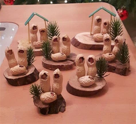 Mini Krippen Basteln Weihnachten Krippe Weihnachten Weihnachten