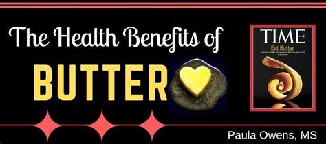 The Health Benefits of Butter (a source of Butyrate) - Paula Owens, MS