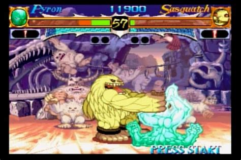 Screenshot Of Night Warriors Darkstalkers Revenge Sega Saturn