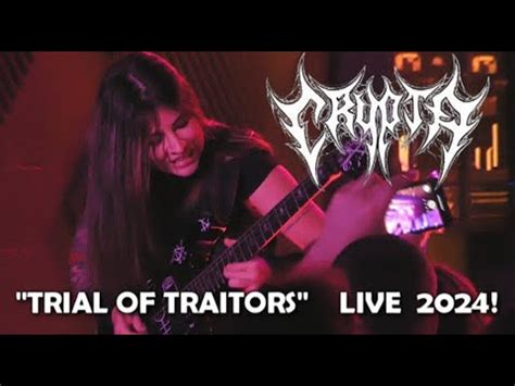 CRYPTA Trial Of Traitors Live 2 9 24 Madison Live Covington