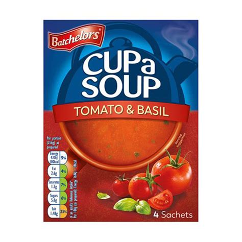 Batchelors Cup A Soup Tomato And Basil