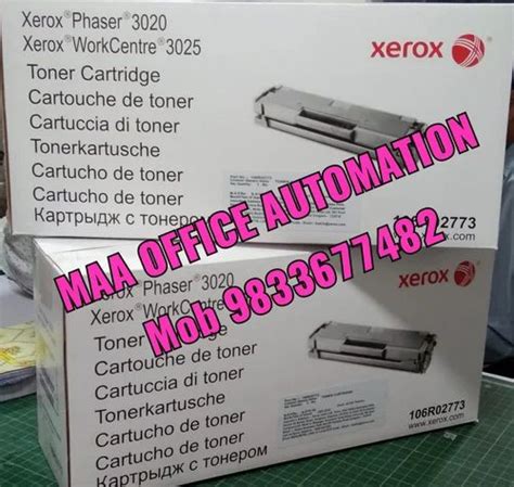 Imagerunner Xerox 106R02773 Black Toner For Printing, For Printer at ...